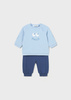 Mayoral Newborn 1623-039 Komplet 4-częściowy dla chłopca  Niebieski