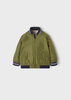 Mayoral Baby 1411-026 Kurtka dwustronna przejściowa wiatrówka dla chłopca Beż i zieleń