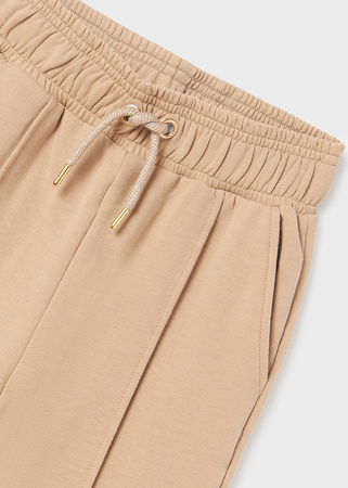 Mayoral Junior 7509-057 Spodnie jogger z dzianiny dla dziewczynki Madera