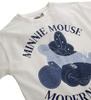 ORIGINAL MARINES DEAV3527F Wariant 2 Koszulka z nadrukiem Myszka Minnie   Ecru
