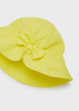 Mayoral Baby 10182-074 Czapka z bawełny dla dziewczynki Żółta