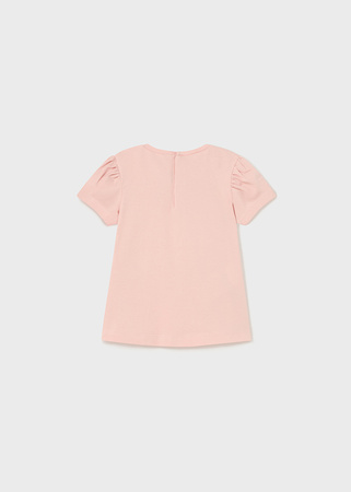 Mayoral Baby 1005-050 Koszulka z krótkim rękawem z aplikacją 3D Nude