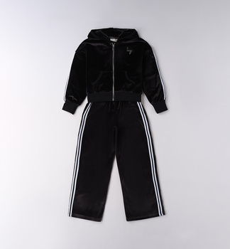 Sarabanda 0F580/00 Dres welurowy Czarny