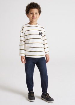 Mayoral Mini 4592-038 Długie spodnie jeansowe skater fit dla chłopca ECOFRIENDS Granatowe