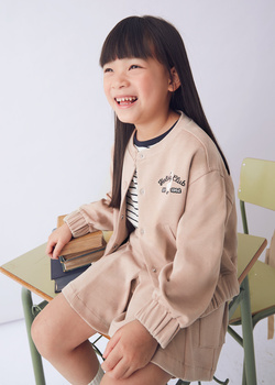 Mayoral Mini 4437-039 Bluza z haftem Avellana