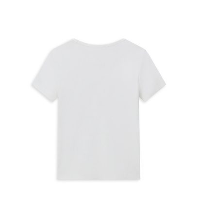 ORIGINAL MARINES DFA3523F Koszulka prążek z nadrukiem Ecru