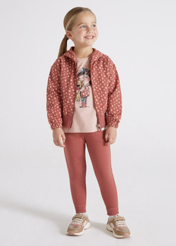 Mayoral Mini 4856-027 Dres 3-częściowy dla dziewczynki Różowy