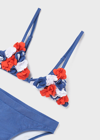 Mayoral Junior 6745-078 Strój kąpielowy/bikini dla dziewczynki Indygo