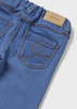 Mayoral Baby 535-075 Spodnie jeansowe skinny fit dla dziewczynki Oscuro