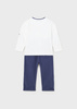 Mayoral Baby 1554-015 Komplet 2-częściowy dla chłopca Tinta