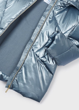 Mayoral Mini 4410-072 Kurtka metaliczna dla dziewczynki Bluebell