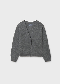 Mayoral Junior 7317-052 Sweter trykotowy Acero vig