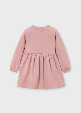 Mayoral Mini 4926-056 Sukienka dzianinowa z torebką Maquillaje