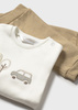 Mayoral Newborn 2622-0276Dres 3-częściowy dla noworodka Toffe vig