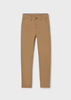 Mayoral Junior 530-040 Spodnie chino slim dla chłopca Beżowe