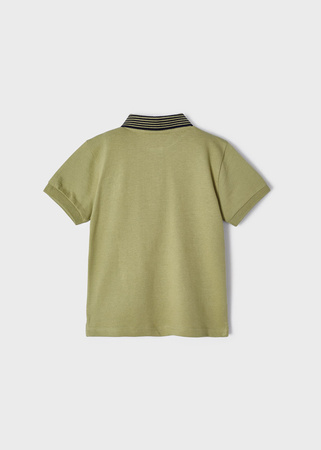 Mayoral Mini 3155-030 Koszulka polo z krótkim rękawem dla chłopca Zielona