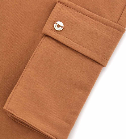 Original Marines DEA3556F Spodnie dla dziewczynki Brąz