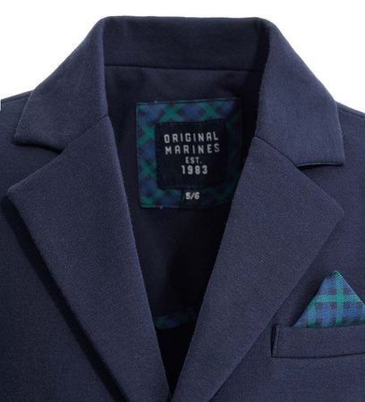 Original Marines DEA2609B Marynarka dzianinowa dla chłopca Granat
