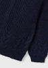 Mayoral Mini 4367-057 Sweter/kardigan z kapturem dla dziewczynki  Marino
