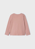 Mayoral Mini 178-041 Koszulka z długim rękawem basic dla dziewczynki ECOFRIENDS  Różowa