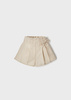 Mayoral Baby 1902-019 Spódnico-spodnie w paski dla dziewczynki Beż