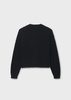Mayoral Junior 7317-054 Sweter trykotowy Negro