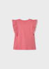 Mayoral Mini 3061-071 Koszulka bez rękawów z koronką ECOFRIENDS Peonia