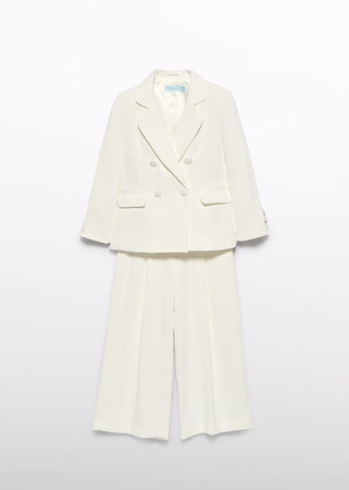 Abel&Lula 5240-027 Garnitur wizytowy z krepy dla dziewczynki Nata