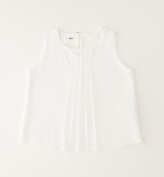 Ido 4G690 Bluzka bez rękawów Śmietanka