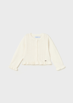 Mayoral Baby 1366-059 Sweterek dla dziewczynki Kolor ecru