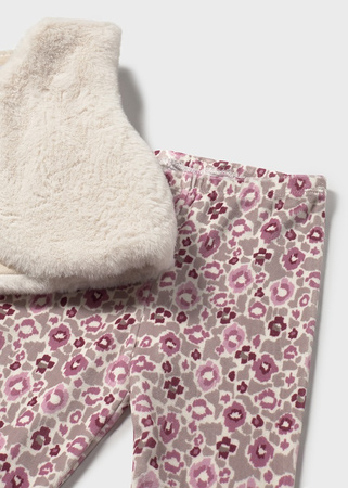 Mayoral Baby 2739-032 Komplet 3-częściowy z kamizelką Cuarzo