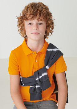 Mayoral Junior 890-081 Koszulka polo z krótkim rękawem ECOFRIENDS dla chłopca  Mango