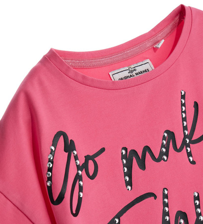 ORIGINAL MARINES DEP3084F Koszulka z nadrukiem Róż