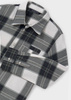 Mayoral Junior 7111-061 Koszula flanelowa w kratę z długim rękawem Tormenta
