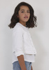 Mayoral Junior 6433-055 Kurtka/katana dla dziewczynki Biała