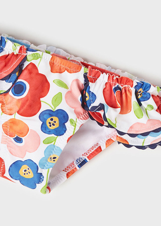 Mayoral Baby 1685-052 Komplet kąpielówki i kapelusz dla dziewczynki