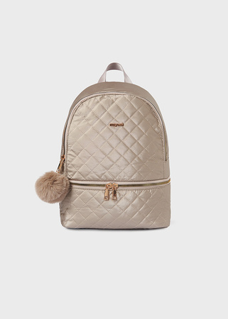 Mayoral 10640-027 Plecak pikowany dla dziewczynki Sepia