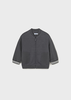 Mayoral Baby  2444-039 Bluza bomberka zapinana na suwak dla chłopca  Antracita