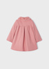 Mayoral Baby 2432-029 Płaszcz z dzianiny strukturalnej dla dziewczynki Różowy