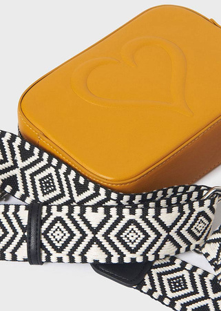 Mayoral 10637-024 Torebka z ozdobnym tłoczeniem dla dziewczynki Mostaza