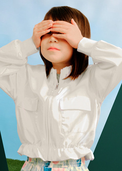 Mayoral Mini 3410-021 Bluza kontrast Hueso