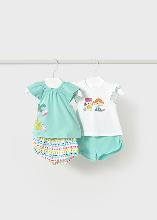 Mayoral Newborn 1671-052 Komplet 4-częściowy casual Sirena