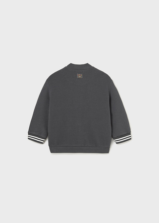 Mayoral Baby 2444-039 Bluza bomberka zapinana na suwak dla chłopca Antracita