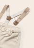 Mayoral Newborn  1510-051 Spodnie z szelkami dla chłopca  kolor Beige