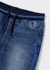 Mayoral Baby 2535-020 Długie spodnie jogger jeansowe dla chłopca Niebieskie