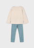 Mayoral Mini 4719-023 Komplet z leginsami Salvia