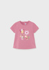 Mayoral Baby 1014-034 Koszulka ECOFRIENDS z krótkim rękawem z nadrukiem Hibiskus