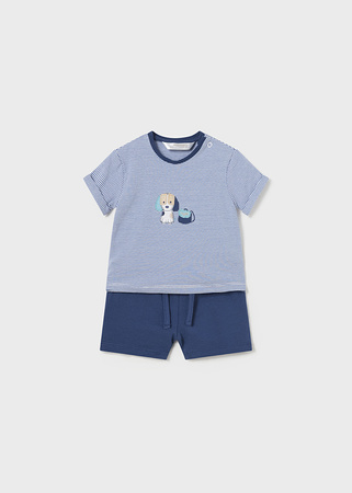 Mayoral Newborn 1626-016 Komplet 4-częściowy dla chłopca Cerulean