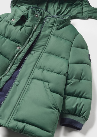 Mayoral Baby 2438-091 Kurtka z odpinanym kapturem dla chłopca Menta