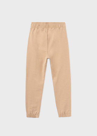 Mayoral Junior 7509-057 Spodnie jogger z dzianiny dla dziewczynki Madera